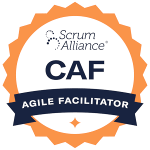 Certified Agile Facilitator Badge Certified Agile Facilitator Badge
